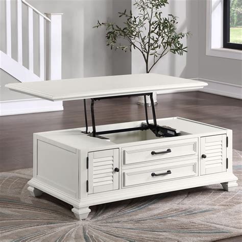 Who Sells White Coffee Table With Lift Top